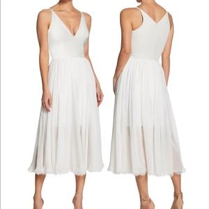 Dress the Population Off White Alicia Dress New Sz Medium